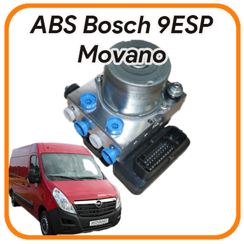 ABS Opel Movano revisione Modulo Ponpa Bosch 9esp
